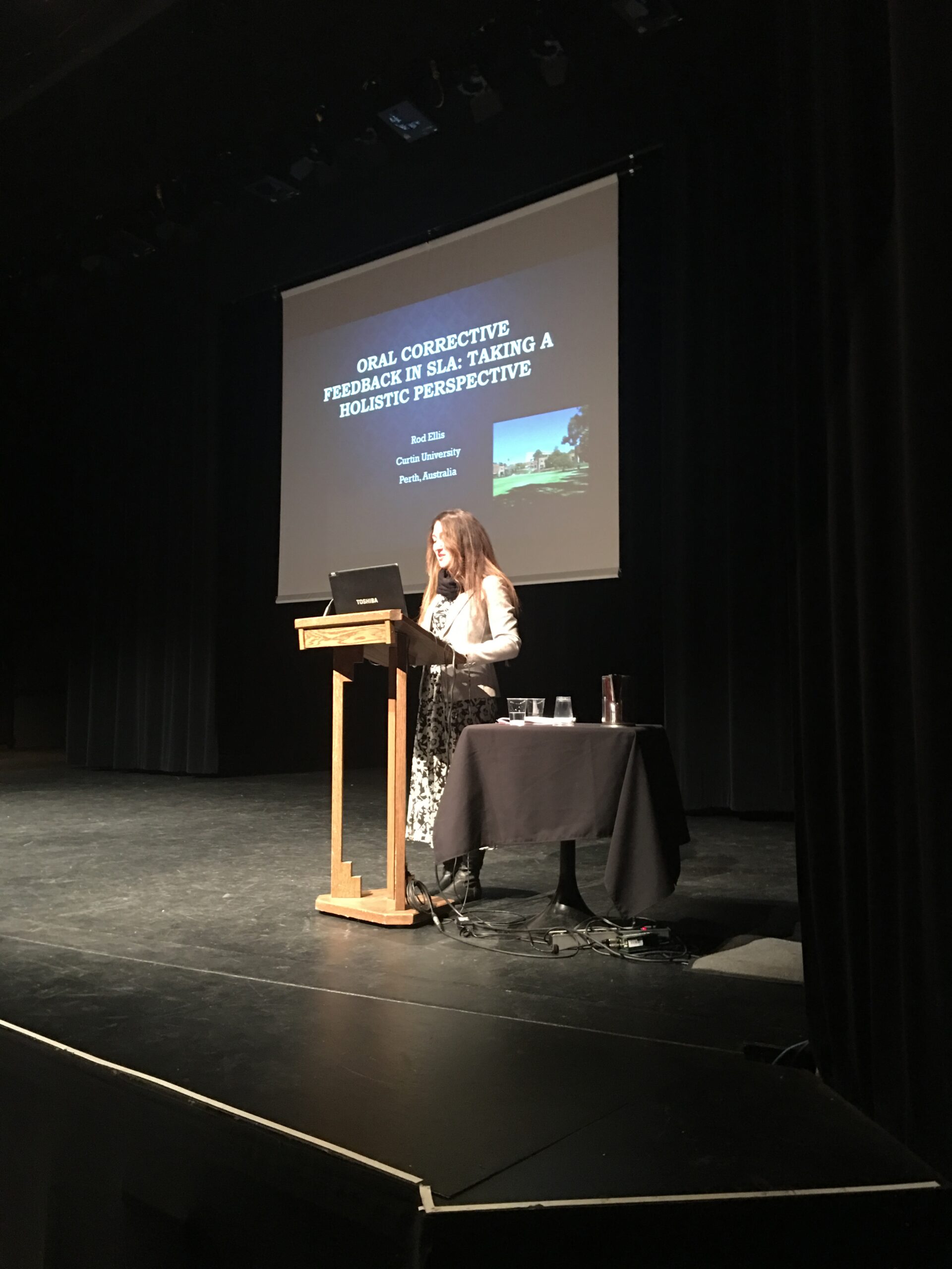 Présentation du Pr. Rod Ellis au SLRF 2018, Montréal